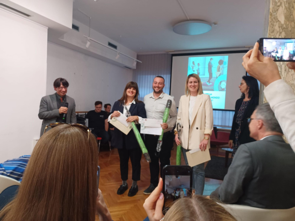 Studenti talijanistike osvojili prvu nagradu u sklopu obilježavanja ''22. tjedna talijanskog jezika u svijetu''